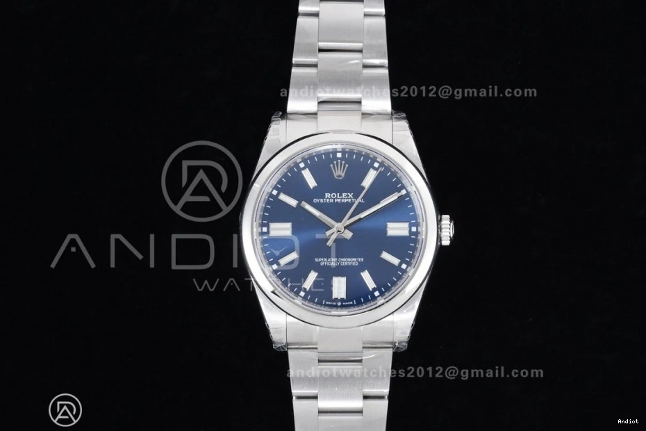 VSF Edition Oyster V2 124300 41mm DD3230 904L Dial Perpetual Blue Steel 1:1 Best 0219